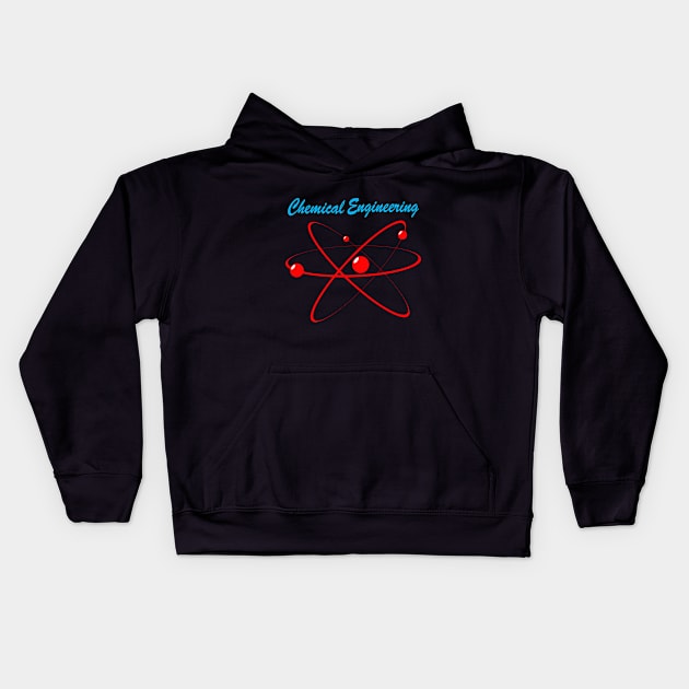 chemical engineering, chemistry engineer design Kids Hoodie by PrisDesign99